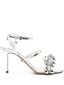 Босоножки с подвеской MACH & MACH, серебряный