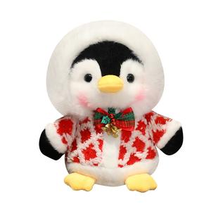 Мягкая и милая плюшевая игрушка рождественский пингвин высота 22 см Bitter purchase, красный