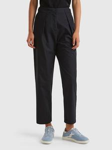 Тканевые брюки Benetton, черный