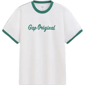 Футболка унисекс GAP, зеленый