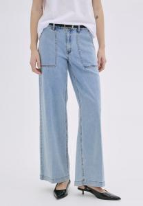 Джинсы-клеш LARAMW WIDE My Essential Wardrobe, цвет light blue wash