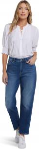Джинсы NYDJ Boyfriend in Cool Marine, цвет Cool Marine