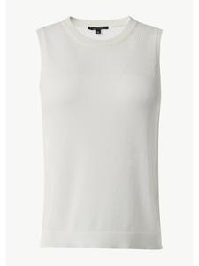Comma Вязаный жилет цвета 0120_белый