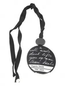 Колье с подвеской Maria Calderara, черный