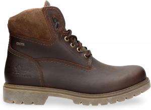 Мужские водонепроницаемые кожаные походные ботинки на щиколотку Panama Jack Amur GTX, Chestnut Brown