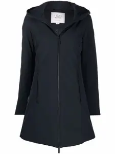 Пуховик с капюшоном WOOLRICH, синий