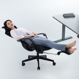 SIHOO Ergonomic Chair M88A, офисное кресло с сетчатым сиденьем, откидывающейся спинкой, вращением и связанными подлокотниками, для дома, черное