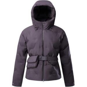 KOLON SPORT Женская пуховая куртка, Black Burgundy