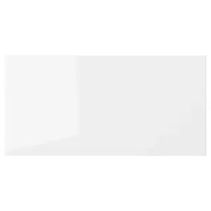 Фронтальная панель ящика, глянцевый белый, 40x20 см, RINGHULT IKEA