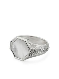 Матовое кольцо Emanuele Bicocchi, серебряный