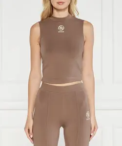 Топ эла Slim fit Guess Active, коричневый
