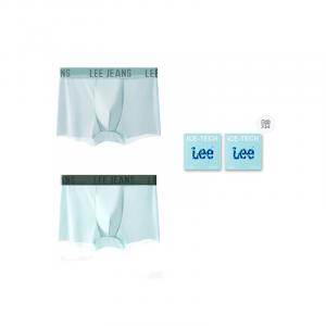 Трусы мужские подарочный набор из 2 полосок Lee, зеленый
