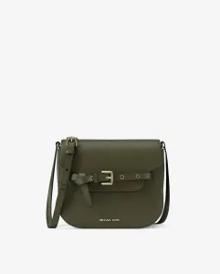 Женская сумка через плечо Emilia небольшого размера из зернистой кожи Michael Michael Kors, зеленый мох