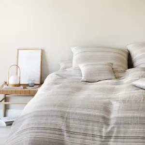 Элегантный полульняной комплект постельного белья Flair, цвет Натуральный, размер 135х200+80х80 Elegante