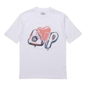 Футболка PALACE FW20 Inflator Love Pattern Round Neck Short Sleeve Unisex White, белый