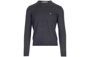 Джемпер Orb с вышивкой Vivienne Westwood, темно-серый