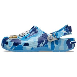 Классические сабо Bathing Ape Abc Camo Blue Crocs, Blue