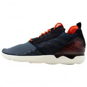 Кроссовки Adidas ZX 8000 Boost Blue/Black-Orange, синий