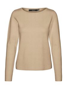 Свитер VERO MODA VMGOLD NEEDLE, Dark beige