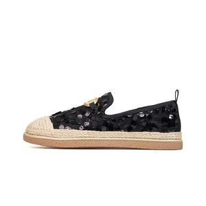 Joy&Mario Эспадрильи женские, черно-бежевые