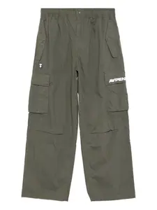 Брюки с нашивкой-логотипом Aape By A Bathing Ape, зеленый