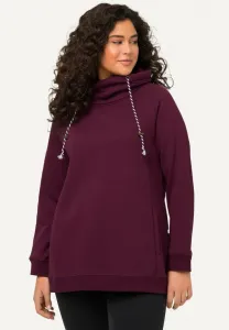 Толстовка mit stehkragen реглан в ланге эрмель Ulla Popken, Donkere Bes