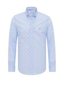 Рубашка обычного кроя на пуговицах By Diess Collection, синий