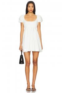Мини-платье X Revolve Heather, white