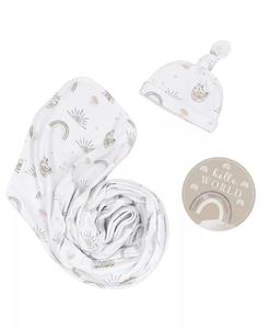 Подарочный набор Hello World для мальчиков и девочек, 3 предмета Living Textiles