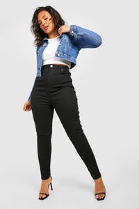 Джинсы скинни стрейч с 5 карманами Boohoo, черный