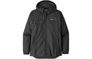 Patagonia Стальной кожаный ветровка мужская, Black