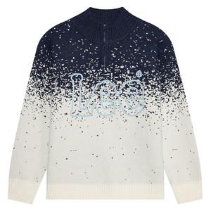 Свитер с воротником-стойкой для подростков Lee, темно-синий