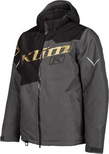 Куртка мужская KLIM Instinct утепленная Gore-Tex для снегохода, Black - Metallic Gold