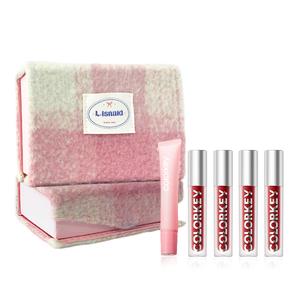 Помада-тинтирующее средство/Блеск для губ/Жидкая помада Women's Colorkey, [Eagerly Pursuing]Mini Lip Gloss Box