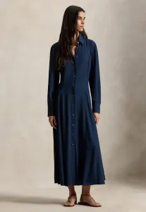 Платье-Рубашка из саржи с завязками. Polo Ralph Lauren, Atlantic