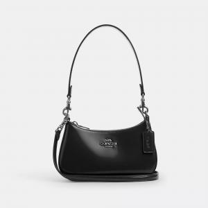 Coach Outlet Teri Mini сумка через плечо Bag, серебряный/черный