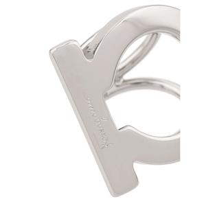 Кольцо для шарфа Ferragamo Salvatore Ferragamo, серый