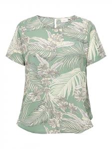 Блузка ONLY Carmakoma, светло-зеленый