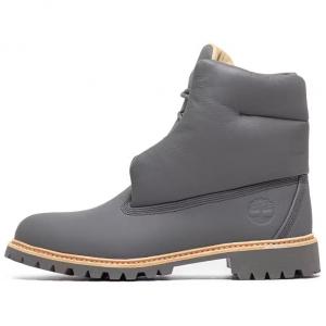 PREMIUM Ботинки Unisex Фиолетовые Timberland, Серые
