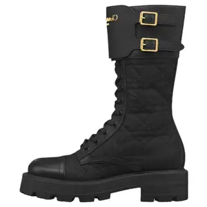 DIOR Женские ботинки D Trap Crew Martin Black