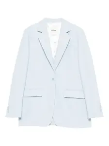 Блейзер в полоску Sandro, синий