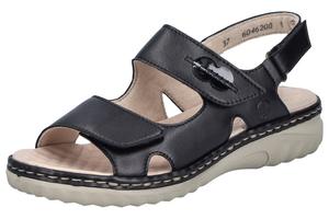 Сандалии с ремешками Rieker, Black