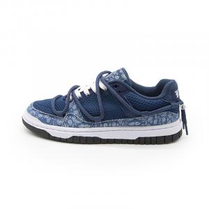 Кроссовки для скейтборда унисекс с низким верхом темно-синий Vxdt