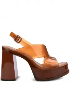 Туфли на платформе Melissa, коричневый