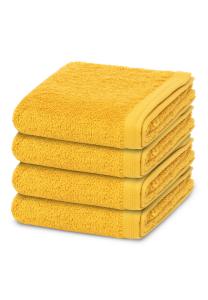 Полотенце для ванной Vossen 4 X Gästetuch im Set Vegan Life, цвет Salamander