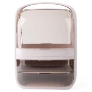 Органайзер для косметики, пудрово-розовый, модель: 1984, 1 шт. Many Beauty