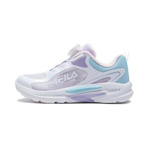 FILA KIDS Детские кроссовки Rebound Low Top с износостойким эффектом, фиолетово-белые, для детей от 3 до 7 лет
