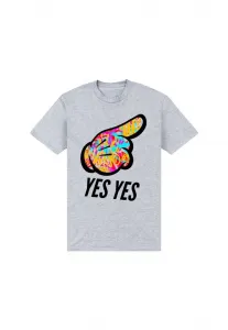 Футболка с принтом "мэтт килинг да да" Henry Tiger, Light Heather Grey