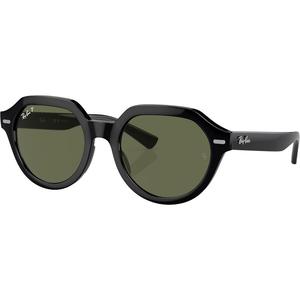 Солнцезащитные очки Ray-Ban Gina Polarized Ray-Ban, Black/Green Polar