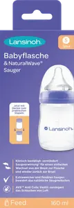 Детская бутылочка NaturalWave с рождения 160мл 1 шт. Lansinoh